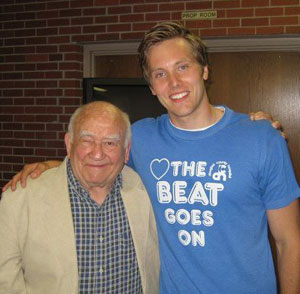 Ed Asner and Cy